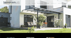 Desktop Screenshot of homecom.at