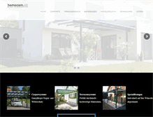 Tablet Screenshot of homecom.at